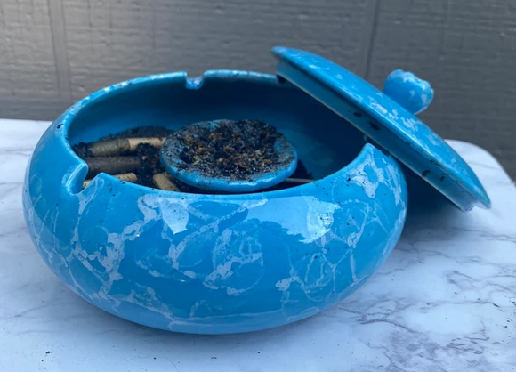 What is the purpose of an ashtray?