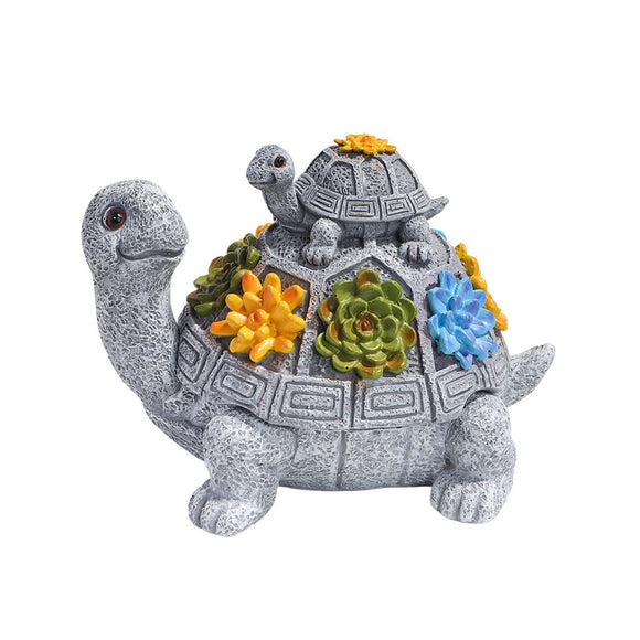 cute double tortoise ashtray with lid windproof ash tray covered lidded love mum kid 