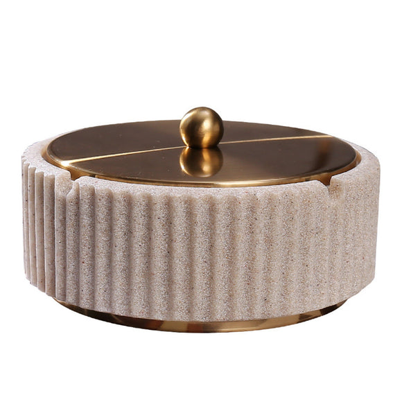 covered ashtray with lid windproof