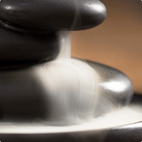 Backflow Incense Burner Waterfall Zen Stones