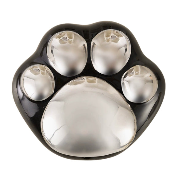 Cute Cat Paw Ashtray with Lid Ceramic Smokeless Cool Lidded Covered Ash Tray Decorative Black