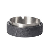 Cement Ashtray with Stainless Steel Removable Tray Without Lid