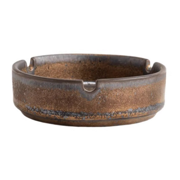 Ceramic Ashtray Minimalist Rustic Cool Cute Portable Ash Tray