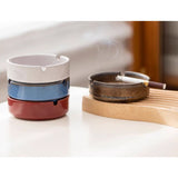Ceramic Ashtray Minimalist Rustic Cool Cute Portable Ash Tray