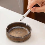 Ceramic Ashtray Minimalist Rustic Cool Cute Portable Ash Tray