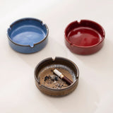 Ceramic Ashtray Minimalist Rustic Cool Cute Portable Ash Tray