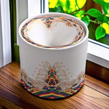 Ceramic Ashtray with Lid Vintage Style Cool Cute Ash Tray