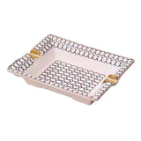 Ceramic Cigar Ashtray European Enamel Style Cool Ash Tray