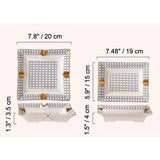 Ceramic Cigar Ashtray European Enamel Style Cool Ash Tray