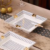 Ceramic Cigar Ashtray European Enamel Style Cool Ash Tray
