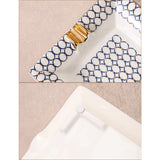 Ceramic Cigar Ashtray European Enamel Style Cool Ash Tray