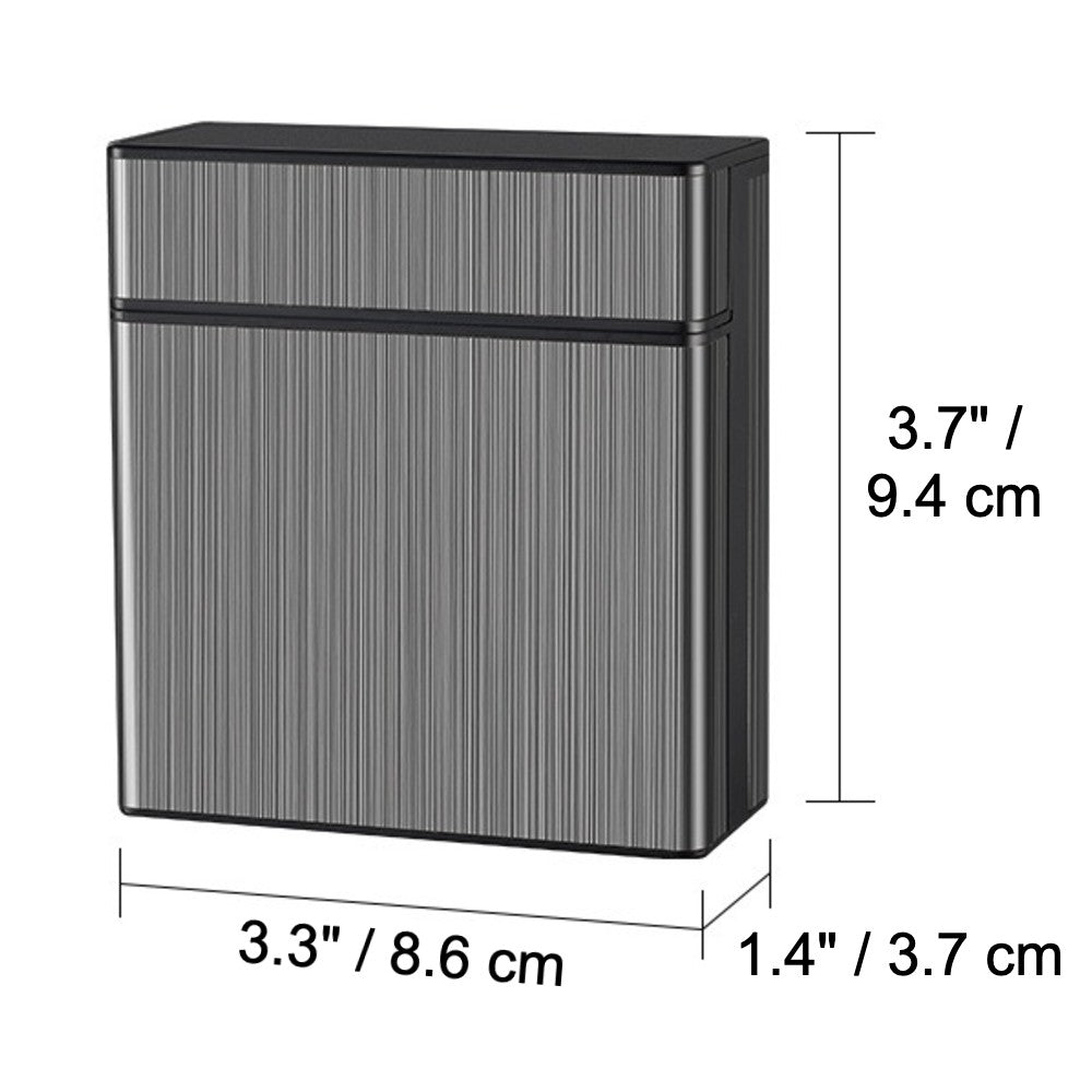 Large Capacity Cigarette Case for 40 Cigarettes Teal
