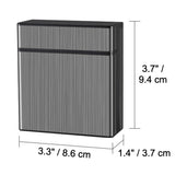 Cigarette Case Large Capacity Modern Sleek