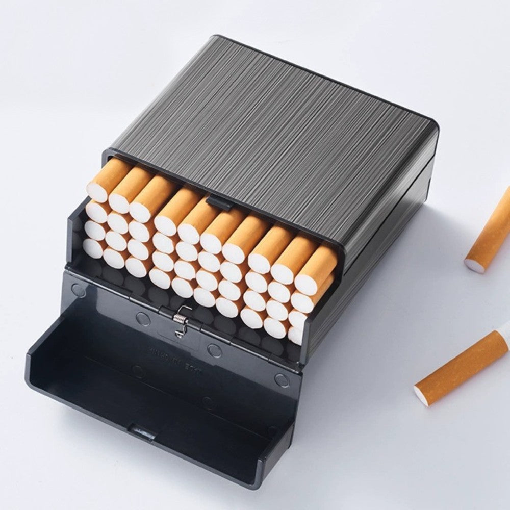 modern cigarette case Large Capacity Cigarette Case for 40 Cigarettes Teal