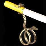 Cigarette Holder Ring Metal Snake