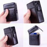 Cigarette Lighter Case PU Leather
