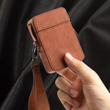 Cigarette Pouch with Lighter Holder and Wrist Strap