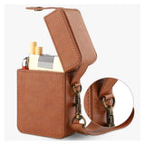 Cigarette Pouch with Lighter Holder and Wrist Strap