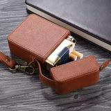 Cigarette Pouch with Lighter Holder and Wrist Strap