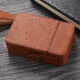 Cigarette Pouch with Lighter Holder and Wrist Strap
