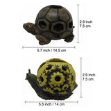 Cool Ashtray with Lid Tortoise Snail Resin Cute Ash Tray Covered Lidded