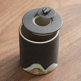 Cool Ashtray with Lid for Outdoor Porch Ceramic windproof smokeless ash tray