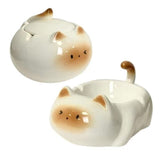 Cute Cat Ceramic Ashtray Kawaii Kitty Ash Tray