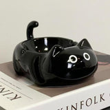 Cute Cat Ceramic Ashtray Kawaii Kitty Ash Tray
