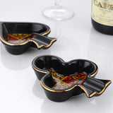 Cute Cigar Ashtray Ceramic Suits Shape Cool Ash Tray Porcelain Pottery