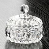 Cute Glass Ashtray with Lid Smokeless Covered Lidded Ash Tray Windproof