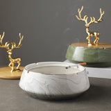 Elegant Elk Covered Ashtray Nordic Lidded Smokeless Outdoor Cool Ash tray