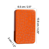 Embossed Metal Cigarette Case with Concealed Latch