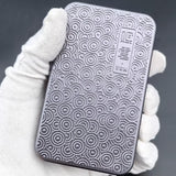 Embossed Metal Cigarette Case with Concealed Latch