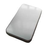 Extra Large Metal Cigarette Case Silver