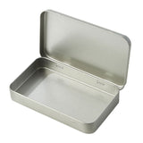 Extra Large Metal Cigarette Case Silver