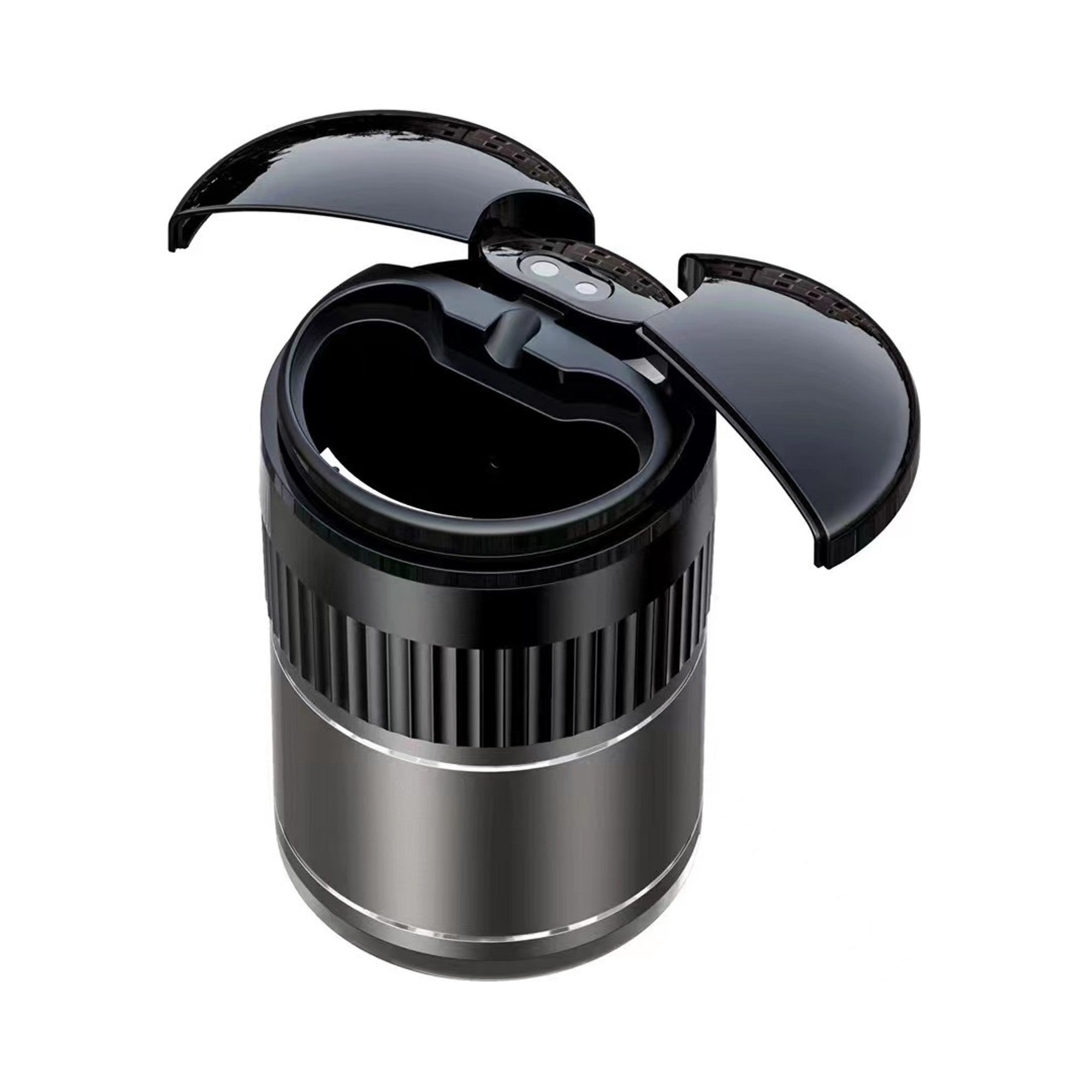 Futuristic Car Ashtray with Smart Sensor Lid – Ashtray Planet