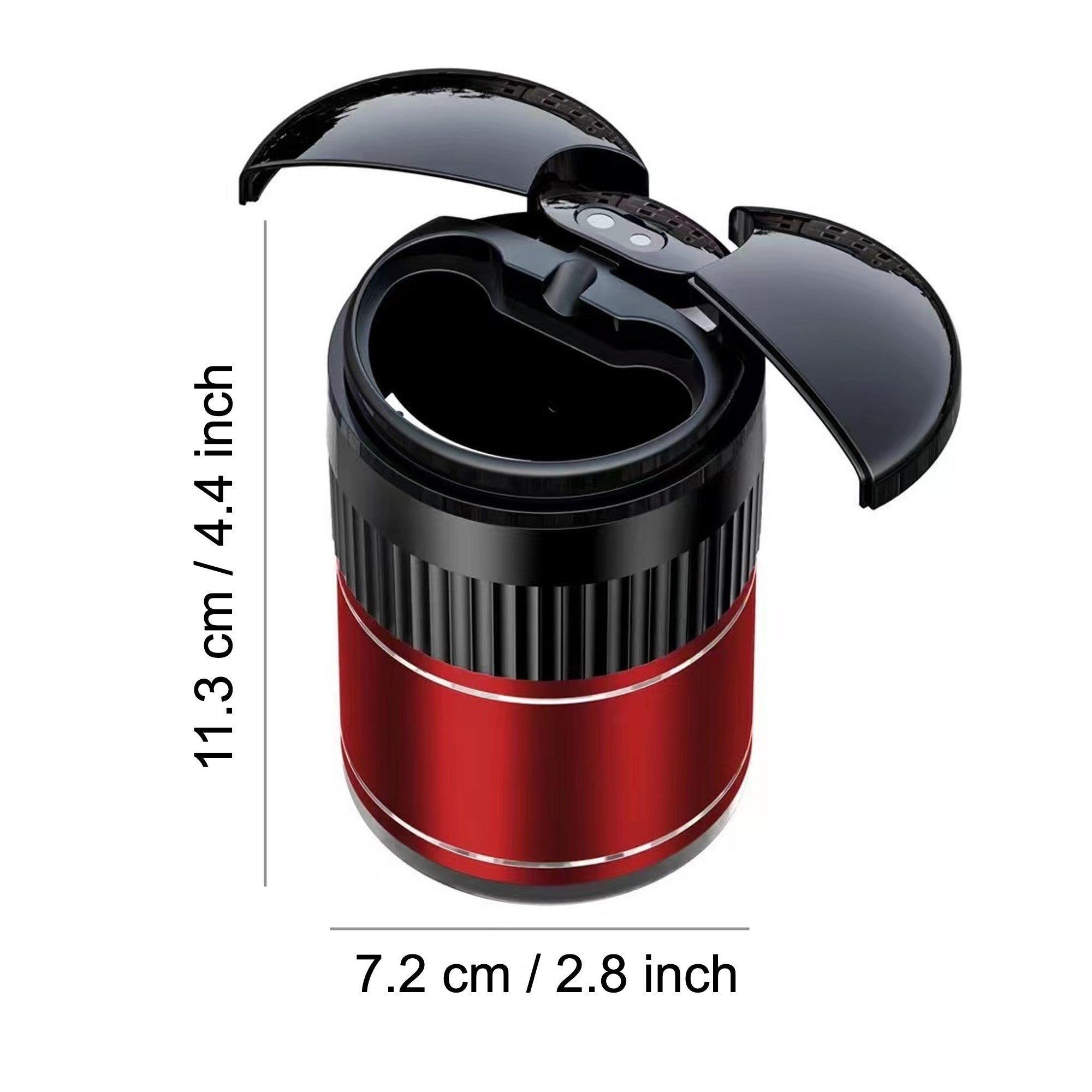 car cigarette ashtray with LED Light Cigar Ashtray Container Ashtray Gas Bottle Smoke Cup Holder Storage Cup car Supplies look no further Futuristic Car Ashtray with Smart