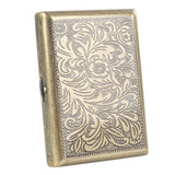 Luxury Electroplated Steel Cigarette Case