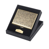Luxury Electroplated Steel Cigarette Case