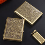 Luxury Electroplated Steel Cigarette Case