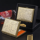 Luxury Electroplated Steel Cigarette Case