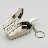 Metal Ashtray Fits in Pocket Cool Portable Ash Tray Stainless Steel Cute