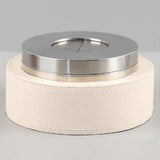 Modern Stainless Steel Ashtray with Rotating Lid Sturdy Cool Ash Tray