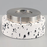 Modern Stainless Steel Ashtray with Rotating Lid Sturdy Cool Ash Tray