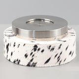 Modern Stainless Steel Ashtray with Rotating Lid Sturdy Cool Ash Tray