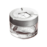 Portable Glass Ashtray with Rotating Lid Modern Minimalist Style Cool Cute Ash Tray Covered Lidded Smokeless