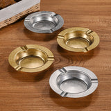 Round Metal Ashtray Retro Style Cool Ash Tray Minimalist