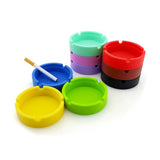 Silicone Ashtray Round Minimalist Ash Tray