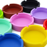 Silicone Ashtray Round Minimalist Ash Tray