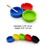 Silicone Ashtray Round Minimalist Ash Tray